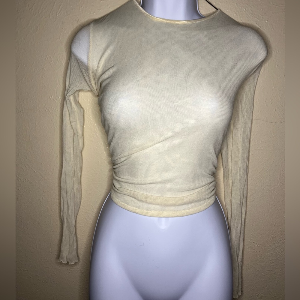 Nylon mesh shirt